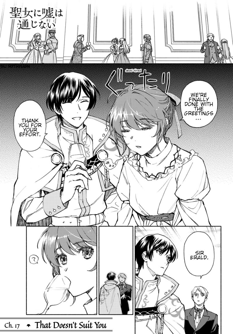 Seijo Ni Uso Wa Tsuujinai 17 1