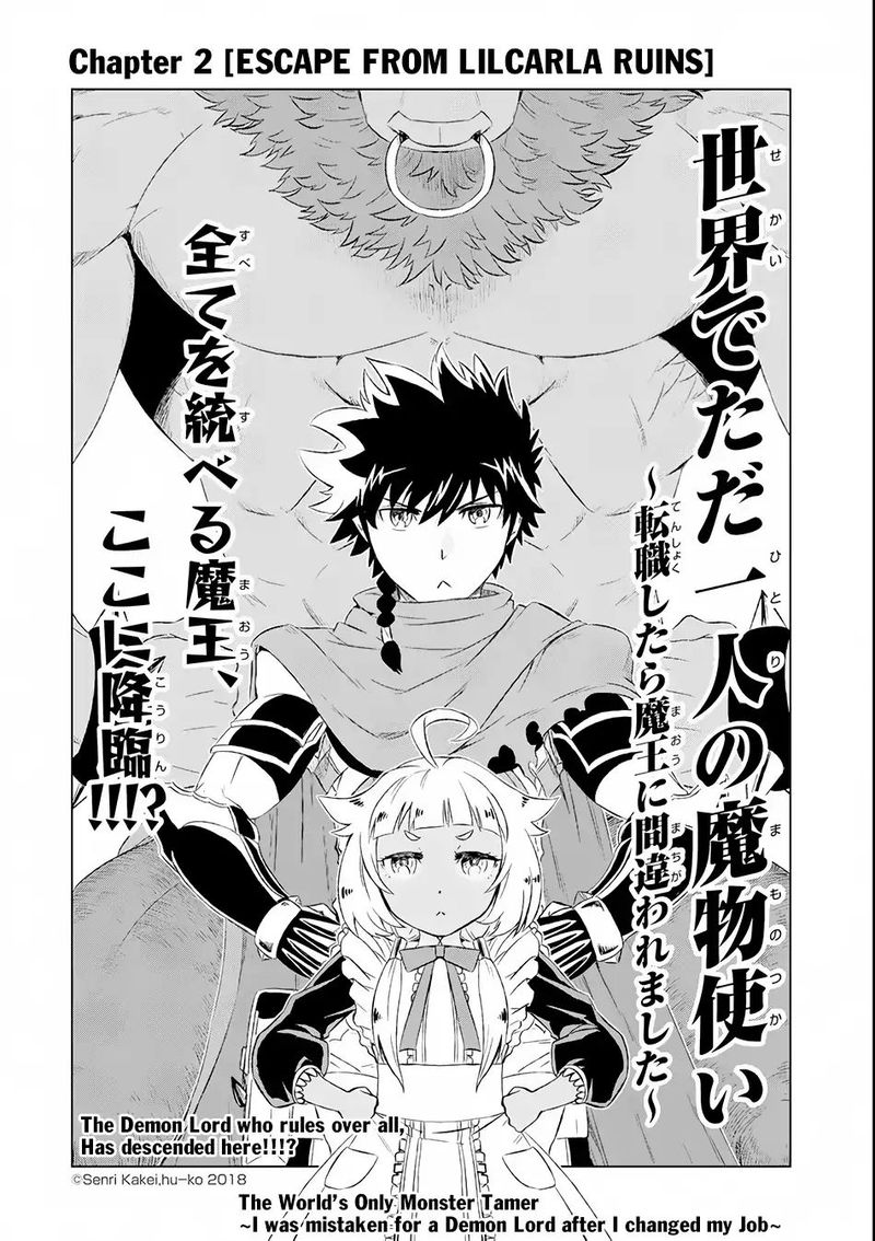 Sekai De Tada Hitori No Mamono Tsukai Tenshoku Shitara Maou Ni Machigawaremashita 2 2