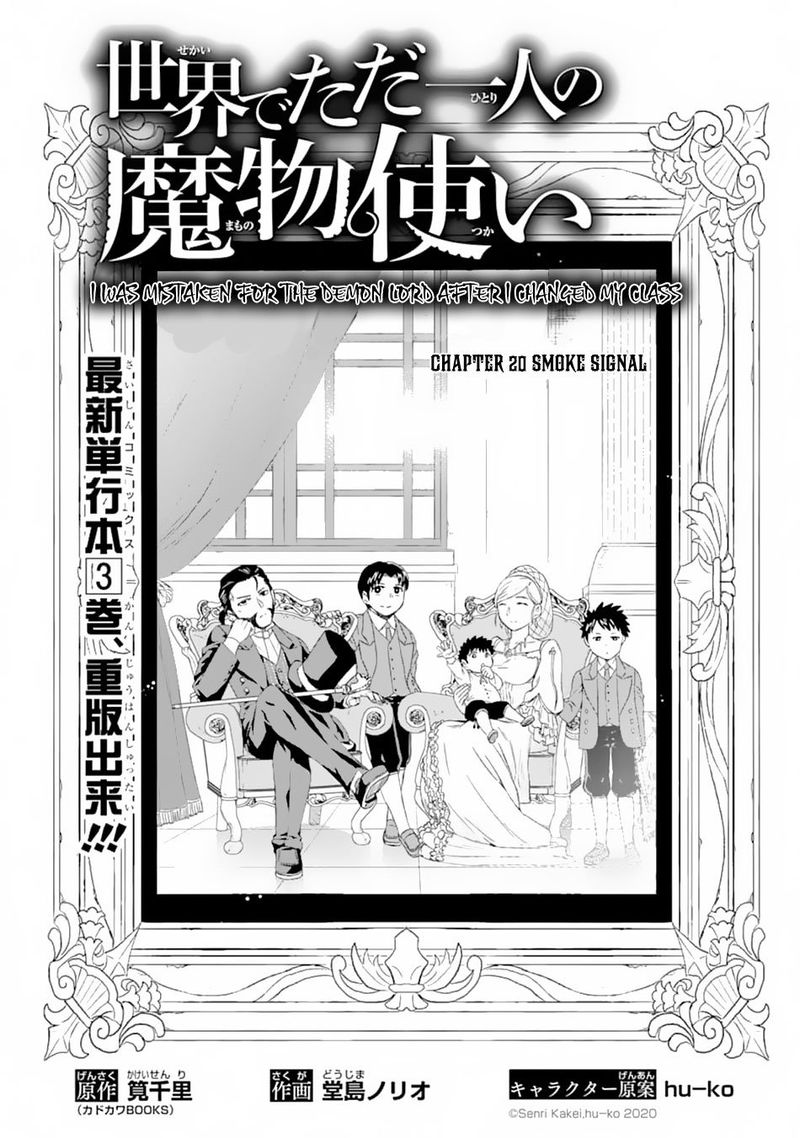 Sekai De Tada Hitori No Mamono Tsukai Tenshoku Shitara Maou Ni Machigawaremashita 20 3