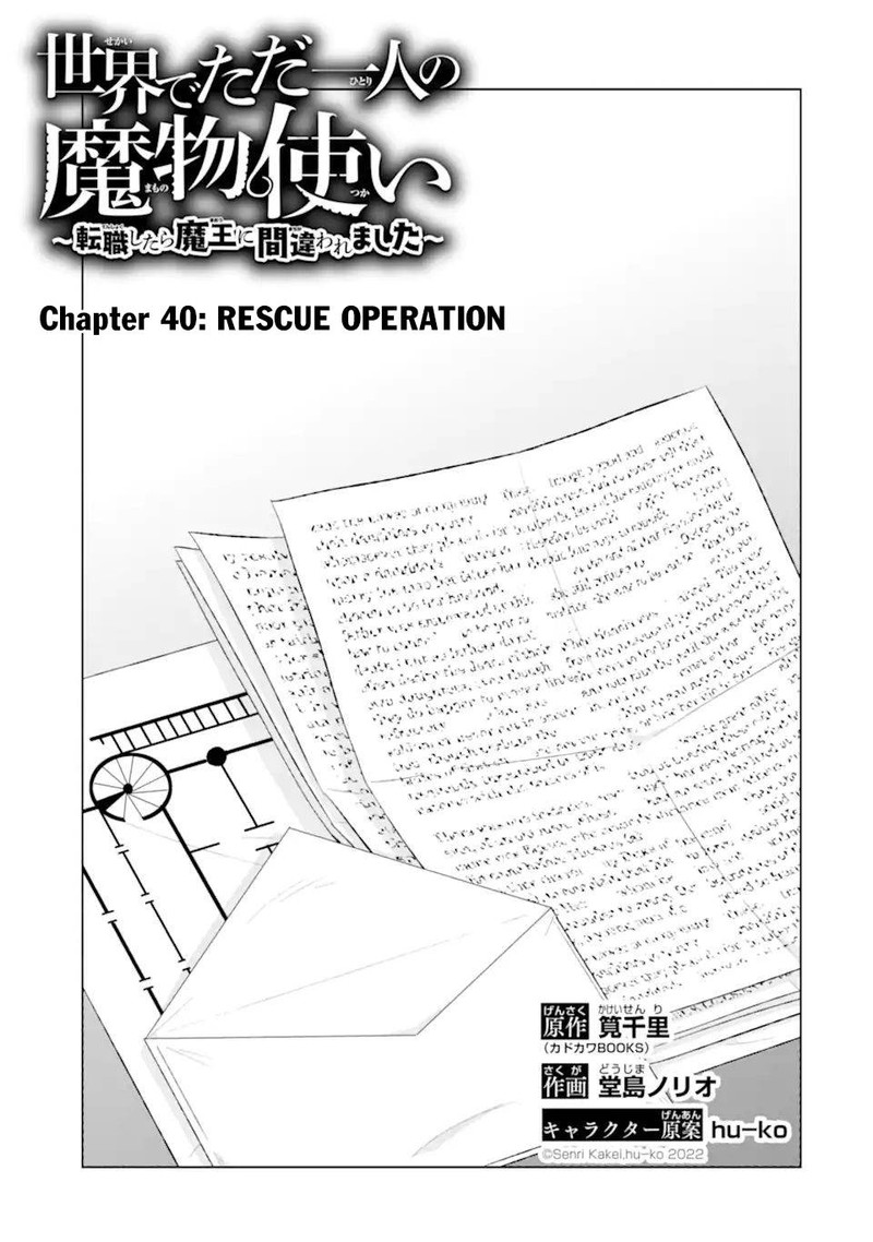 Sekai De Tada Hitori No Mamono Tsukai Tenshoku Shitara Maou Ni Machigawaremashita 40a 3