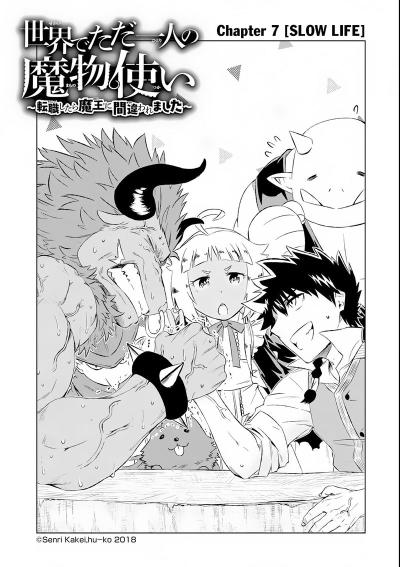 Sekai De Tada Hitori No Mamono Tsukai Tenshoku Shitara Maou Ni Machigawaremashita 7 2