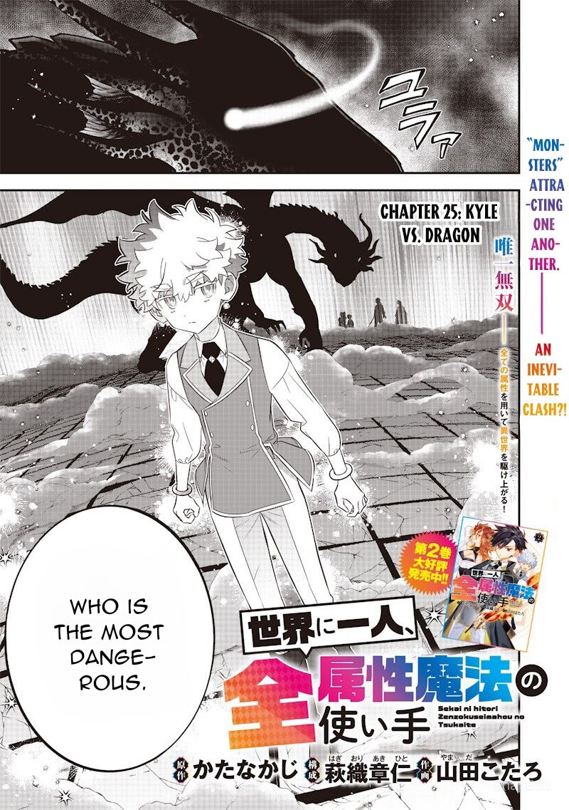 Sekai Ni Hitori Zenzokusei Mahou No Tsukaite 25 3