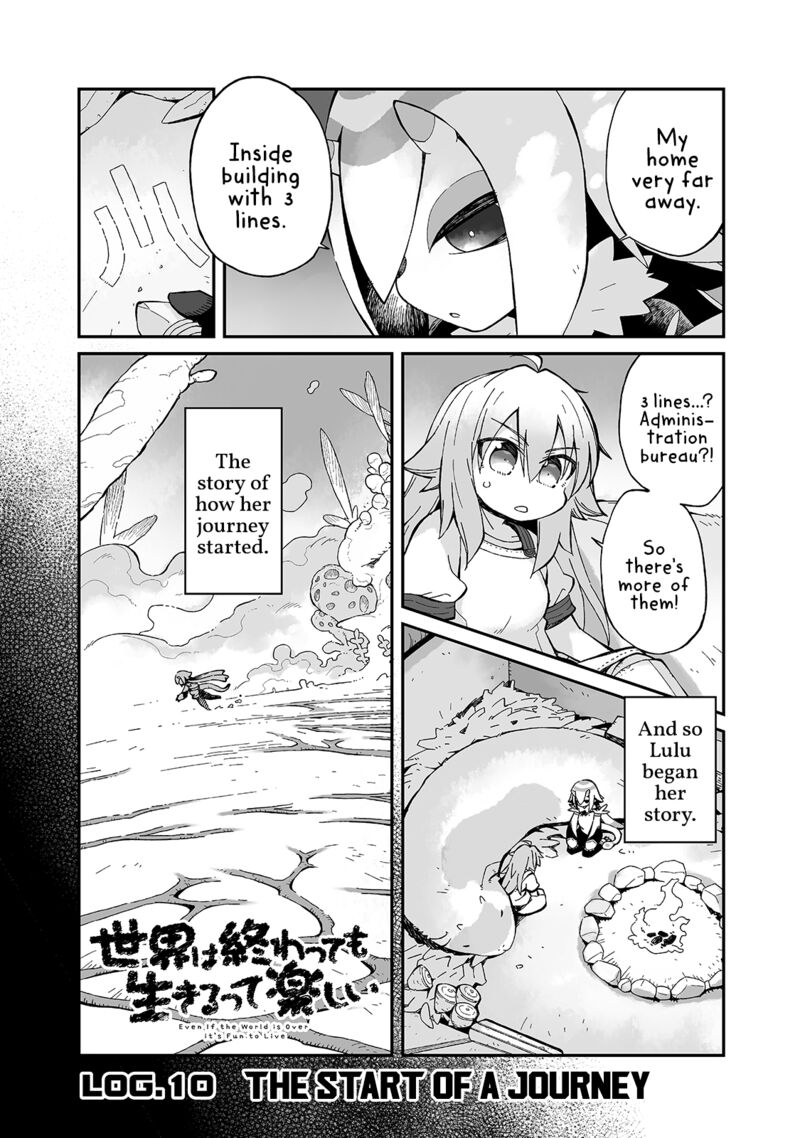 Sekai Wa Owattemo Ikirutte TanoshII 10 1