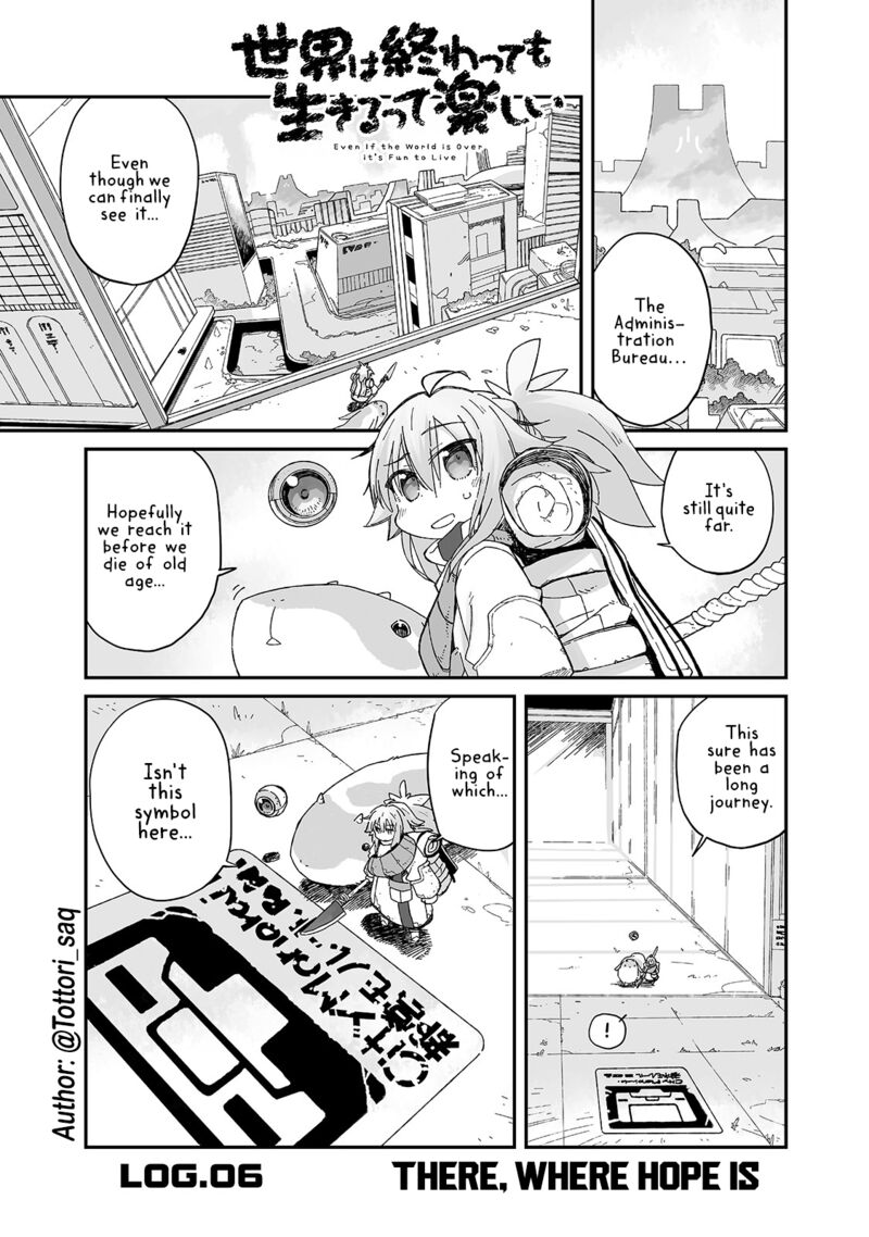 Sekai Wa Owattemo Ikirutte TanoshII 6 1