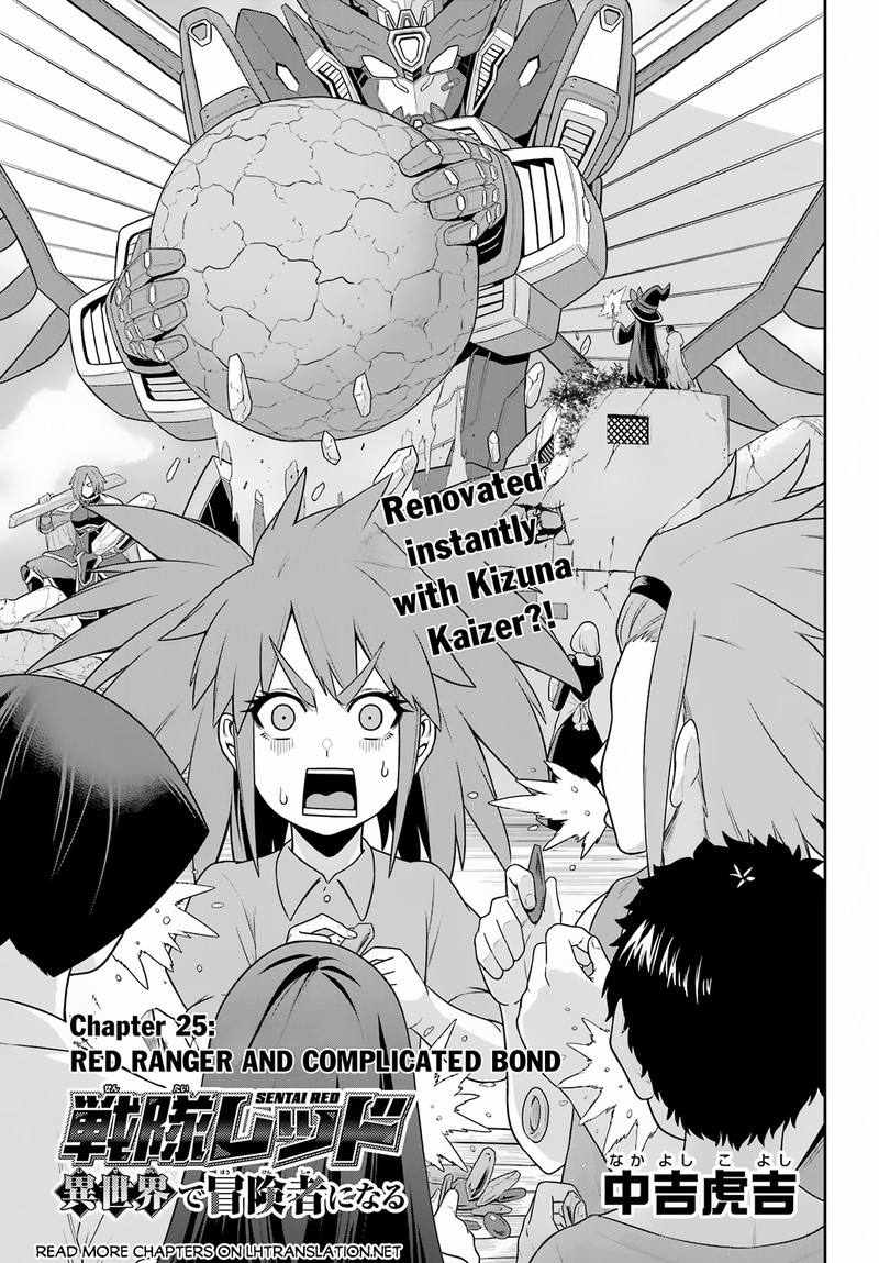 Sentai Red Isekai De Boukensha Ni Naru 25 1
