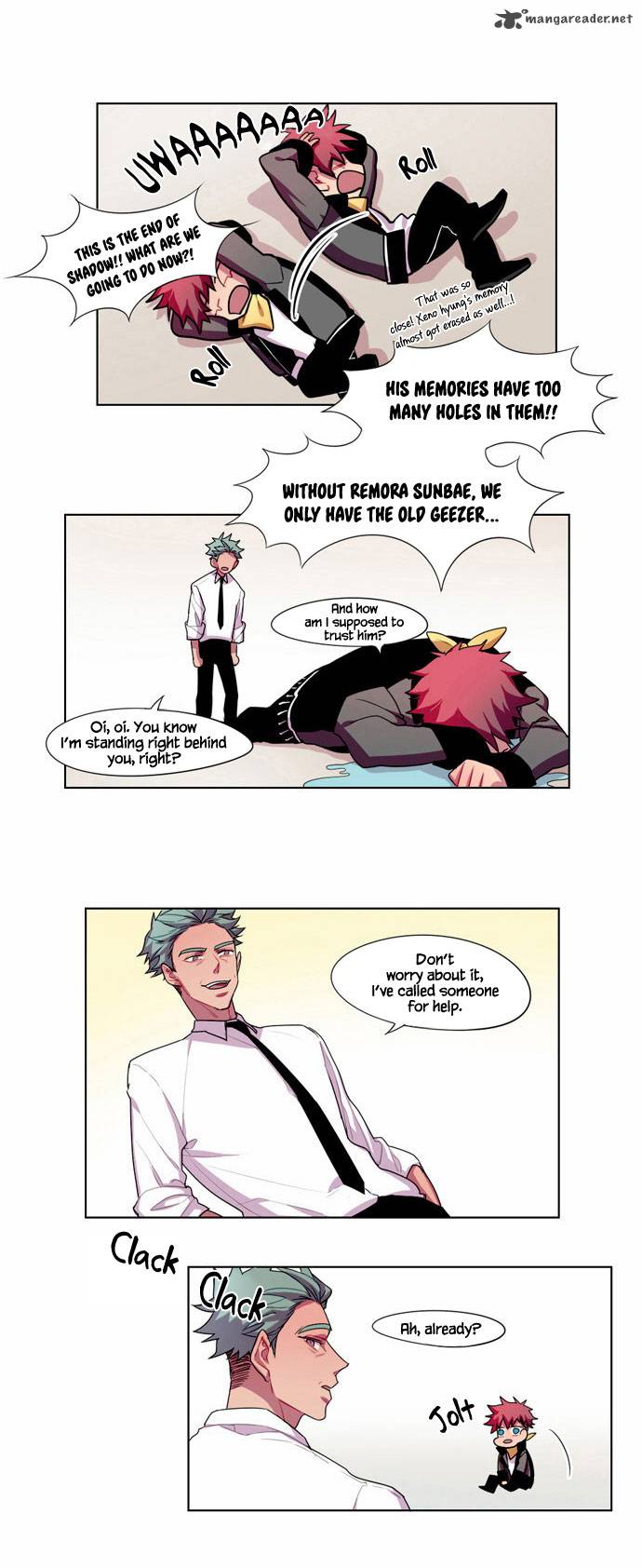 Shadow Super Human Assistance Department Office Worker 3 22