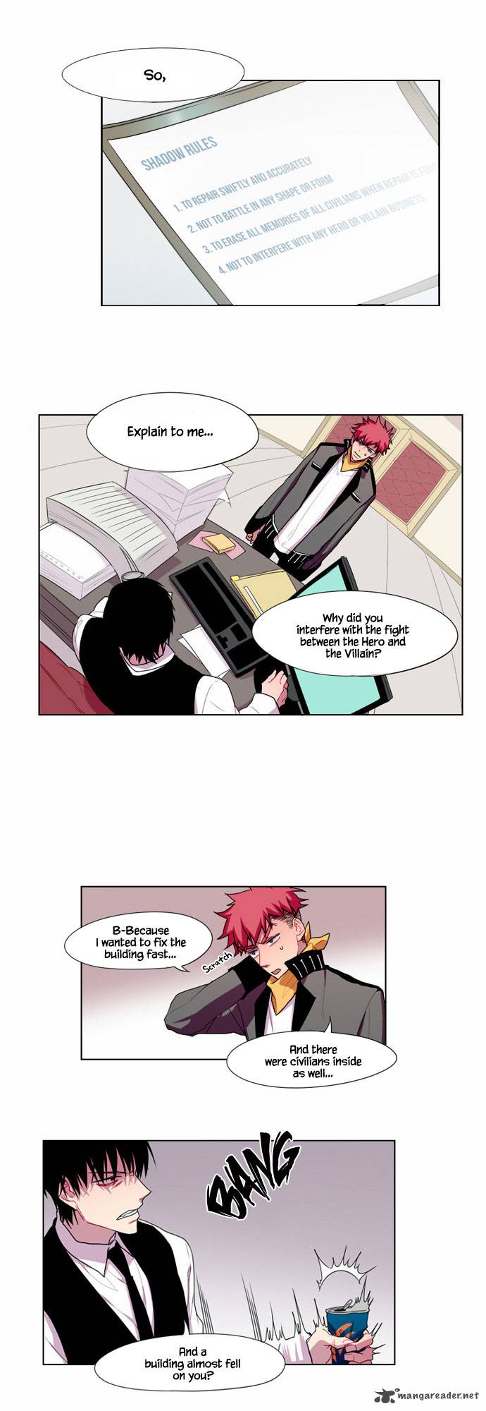 Shadow Super Human Assistance Department Office Worker 4 20