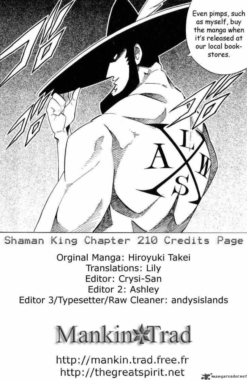 Shaman King 210 20