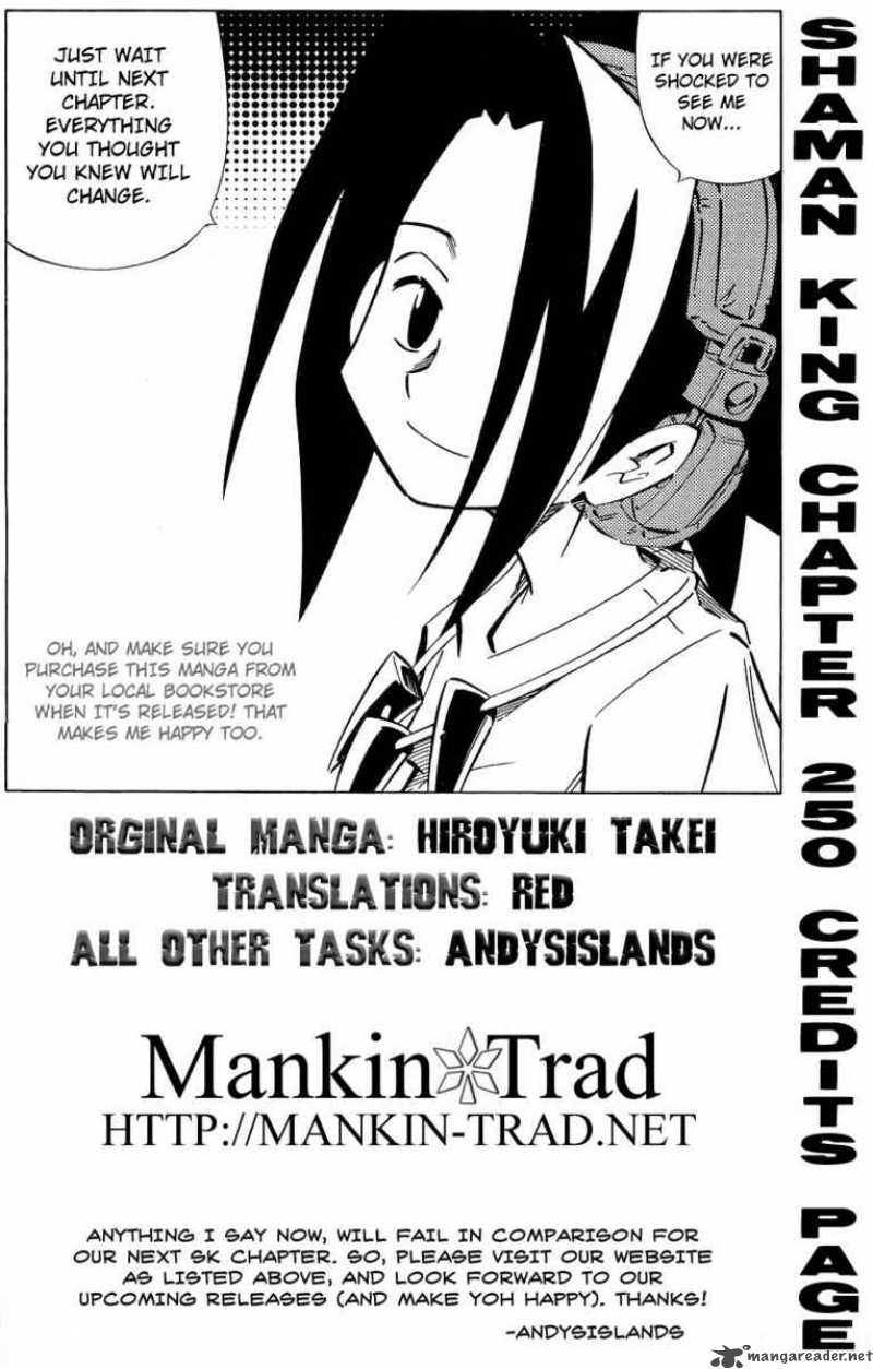 Shaman King 250 16