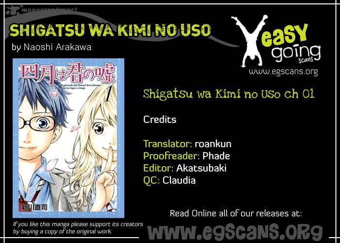 Shigatsu Wa Kimi No Uso 1 2