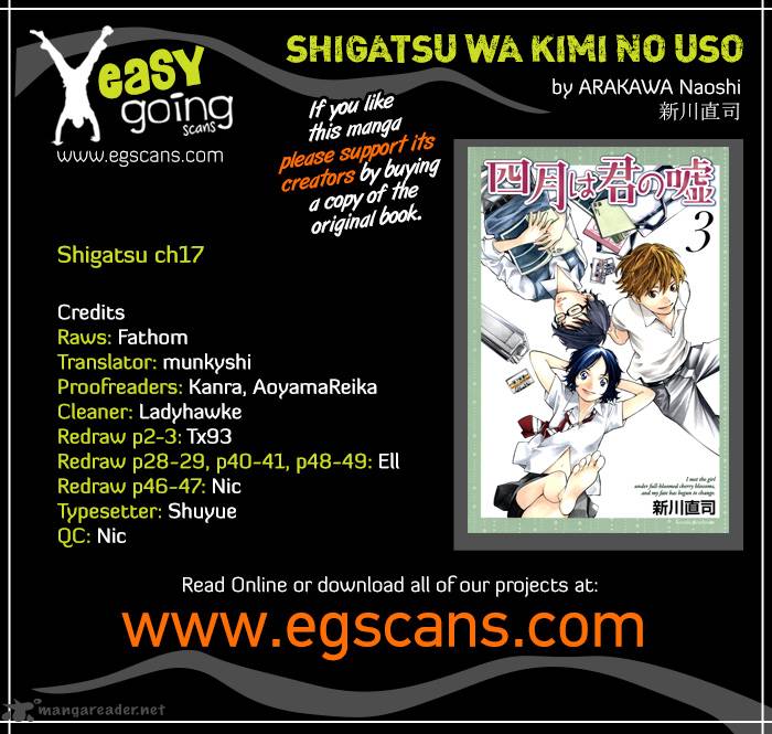 Shigatsu Wa Kimi No Uso 17 1