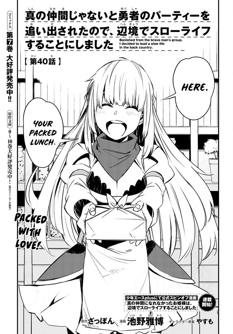 Shin No Nakama Janai To Yuusha No Party Wo Oidasareta Node 40 1