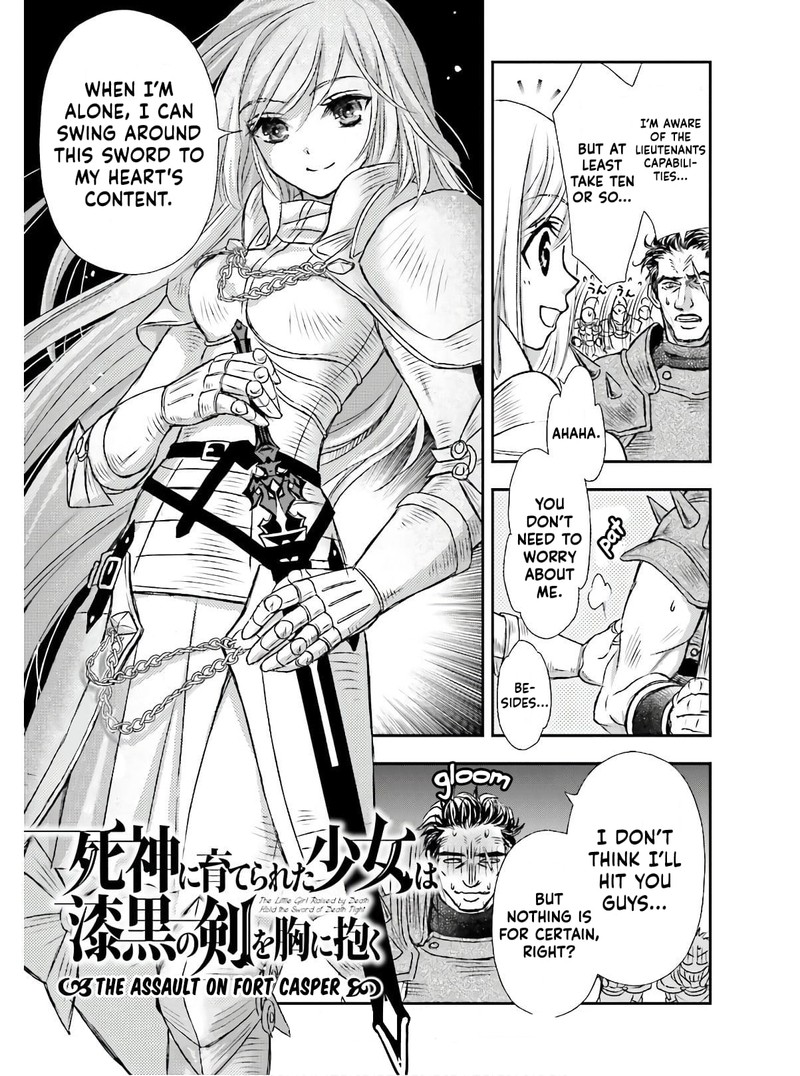 Shinigami Ni Sodaterareta Shoujo Wa Shikkoku No Tsurugi Wo Mune Ni Idaku 13 3