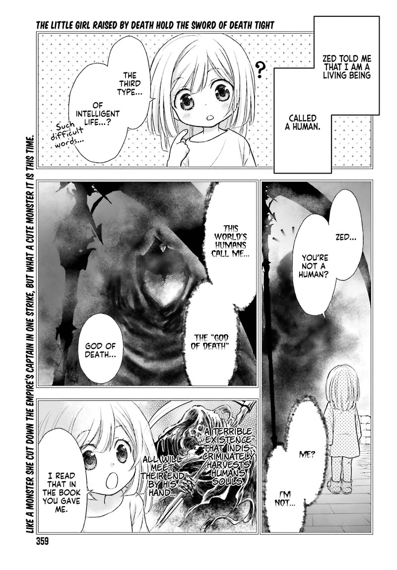 Shinigami Ni Sodaterareta Shoujo Wa Shikkoku No Tsurugi Wo Mune Ni Idaku 2 1