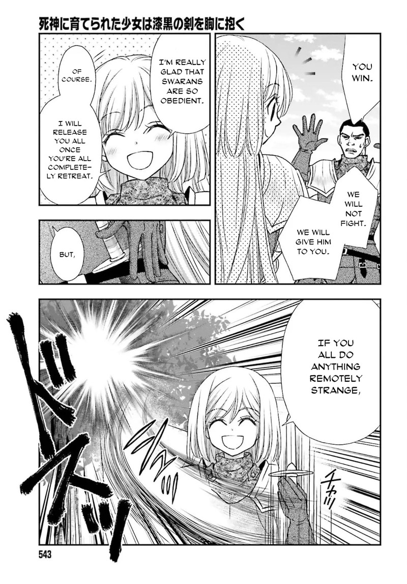 Shinigami Ni Sodaterareta Shoujo Wa Shikkoku No Tsurugi Wo Mune Ni Idaku 23 17