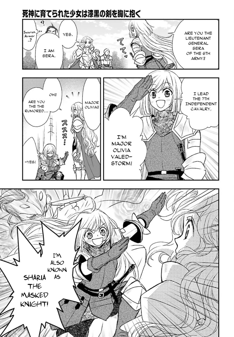 Shinigami Ni Sodaterareta Shoujo Wa Shikkoku No Tsurugi Wo Mune Ni Idaku 23 23