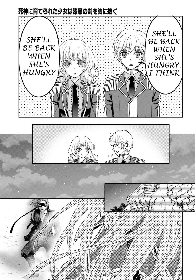 Shinigami Ni Sodaterareta Shoujo Wa Shikkoku No Tsurugi Wo Mune Ni Idaku 24 13