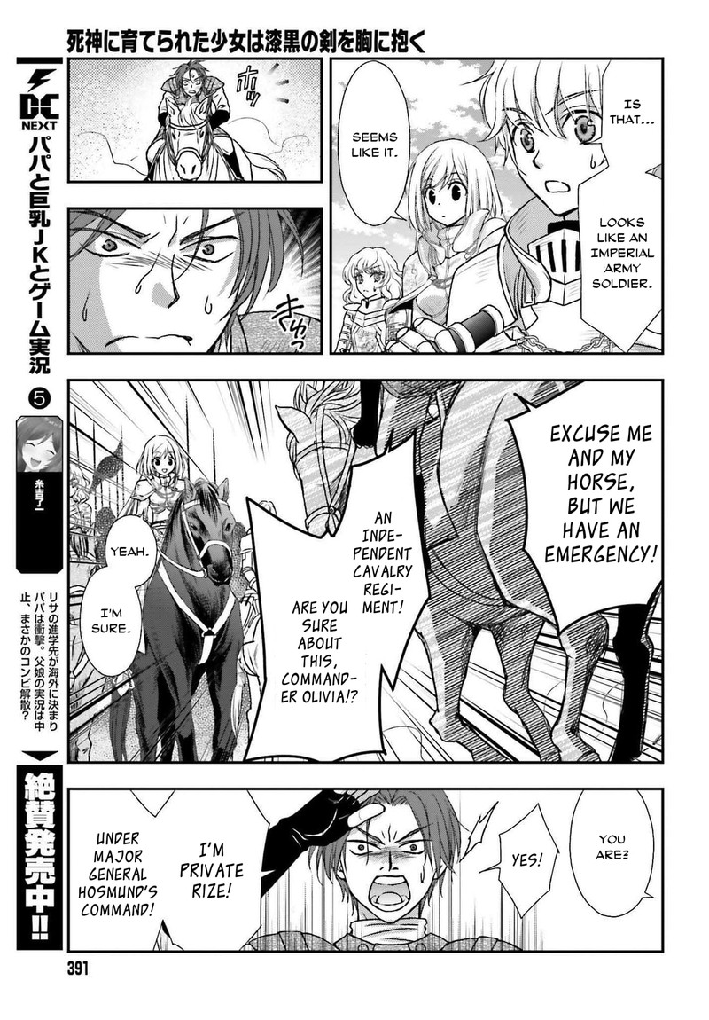 Shinigami Ni Sodaterareta Shoujo Wa Shikkoku No Tsurugi Wo Mune Ni Idaku 27 21