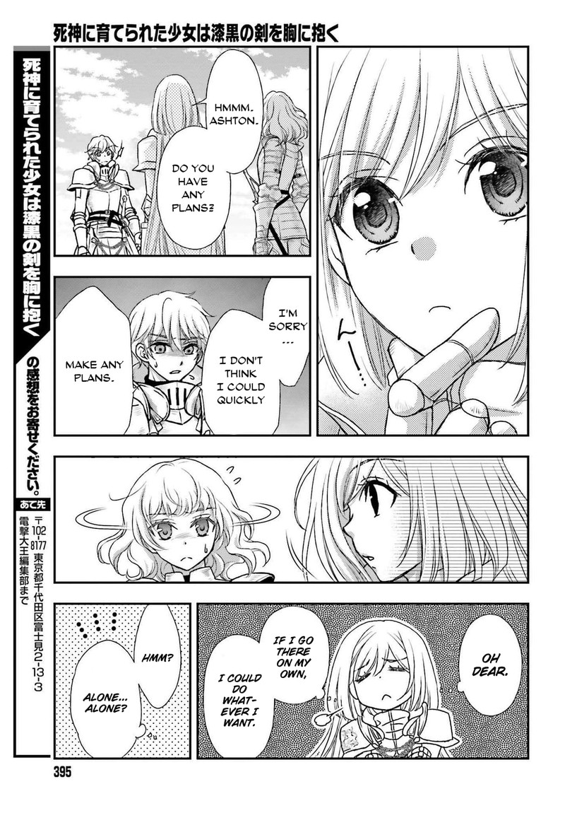 Shinigami Ni Sodaterareta Shoujo Wa Shikkoku No Tsurugi Wo Mune Ni Idaku 27 25