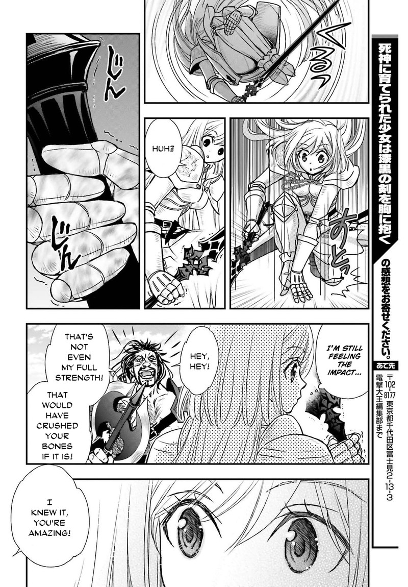 Shinigami Ni Sodaterareta Shoujo Wa Shikkoku No Tsurugi Wo Mune Ni Idaku 28 22