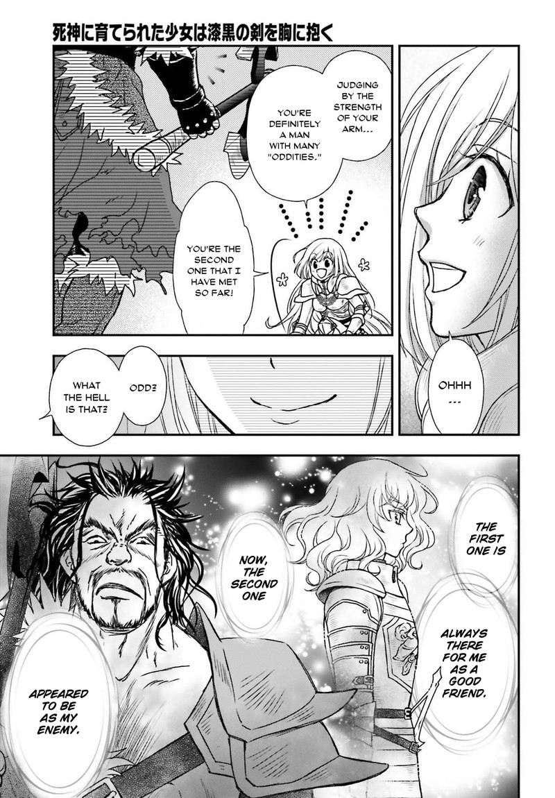 Shinigami Ni Sodaterareta Shoujo Wa Shikkoku No Tsurugi Wo Mune Ni Idaku 28 23