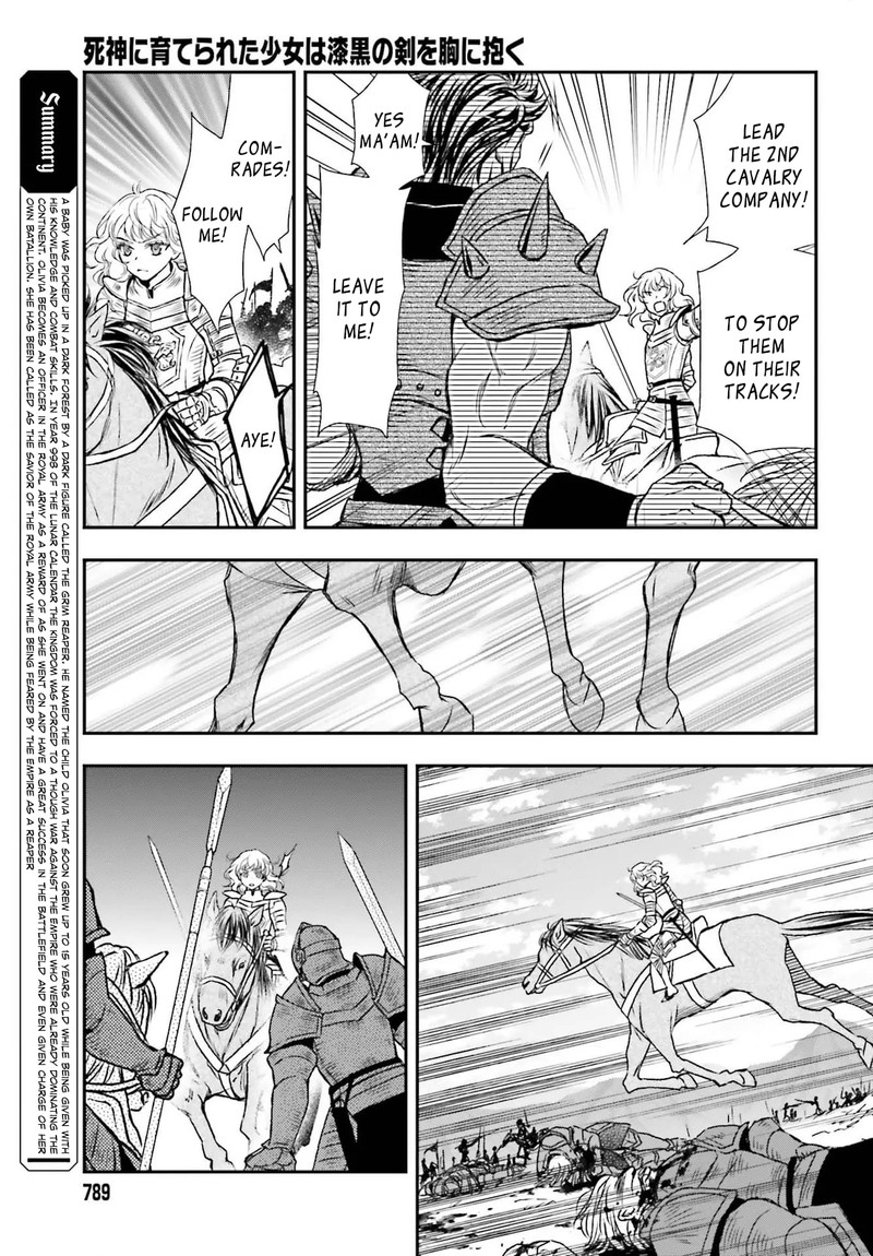 Shinigami Ni Sodaterareta Shoujo Wa Shikkoku No Tsurugi Wo Mune Ni Idaku 29a 3