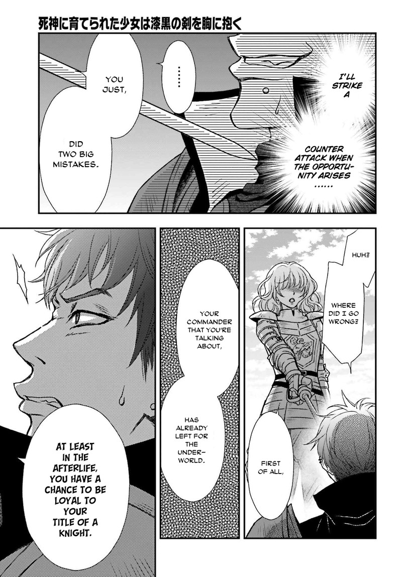 Shinigami Ni Sodaterareta Shoujo Wa Shikkoku No Tsurugi Wo Mune Ni Idaku 29b 9
