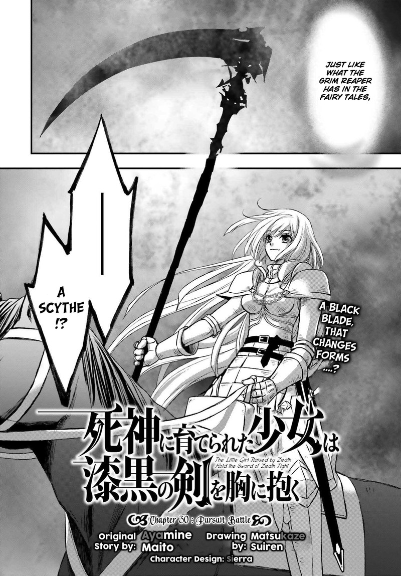 Shinigami Ni Sodaterareta Shoujo Wa Shikkoku No Tsurugi Wo Mune Ni Idaku 30 2