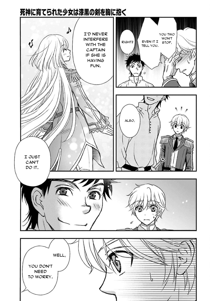 Shinigami Ni Sodaterareta Shoujo Wa Shikkoku No Tsurugi Wo Mune Ni Idaku 30 21