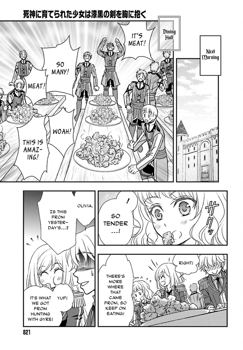 Shinigami Ni Sodaterareta Shoujo Wa Shikkoku No Tsurugi Wo Mune Ni Idaku 30 23