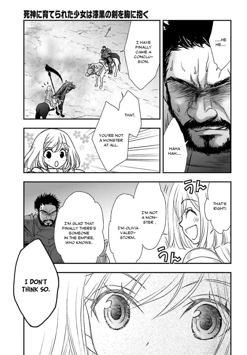 Shinigami Ni Sodaterareta Shoujo Wa Shikkoku No Tsurugi Wo Mune Ni Idaku 30 3