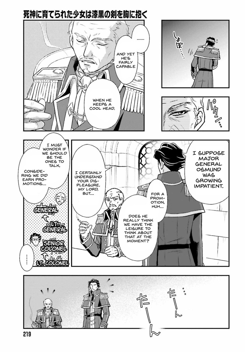 Shinigami Ni Sodaterareta Shoujo Wa Shikkoku No Tsurugi Wo Mune Ni Idaku 31 11