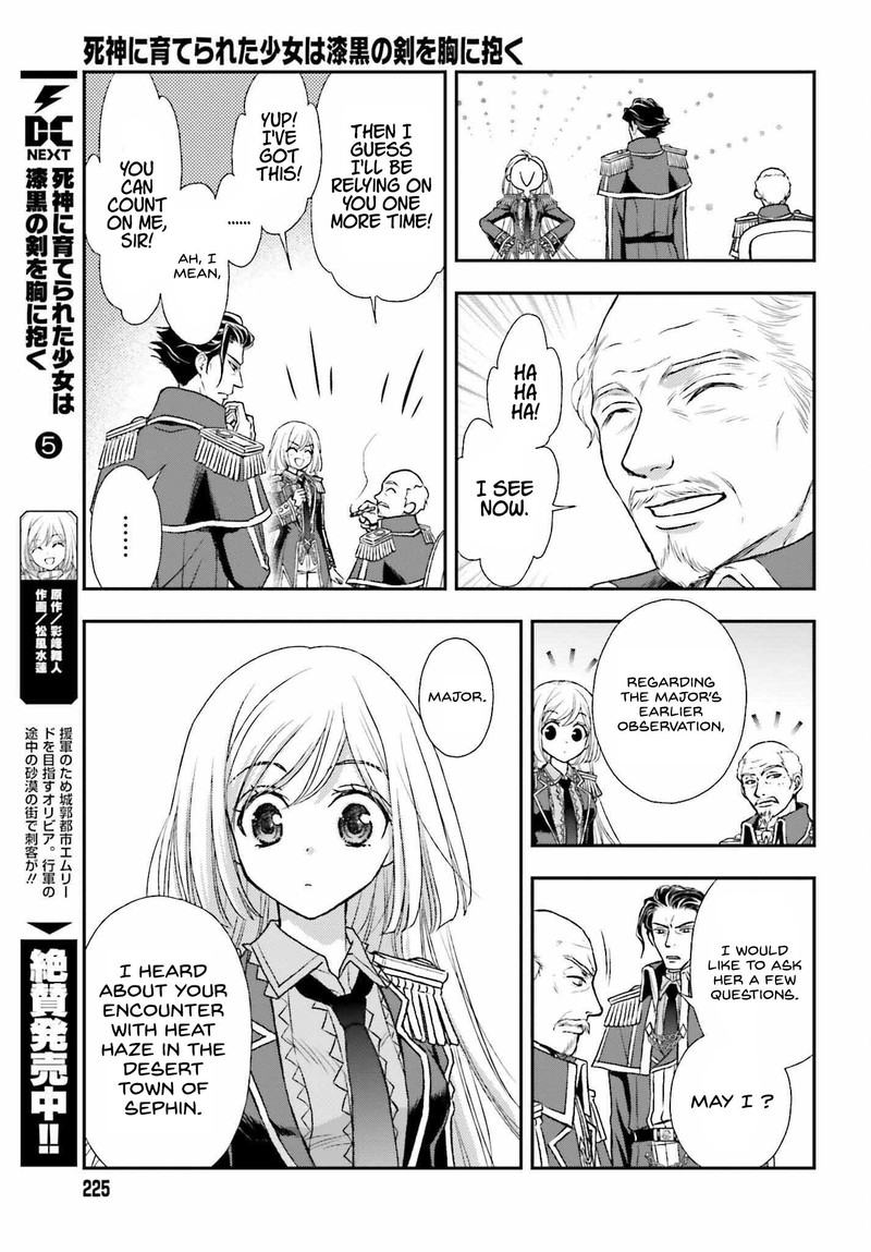 Shinigami Ni Sodaterareta Shoujo Wa Shikkoku No Tsurugi Wo Mune Ni Idaku 31 17