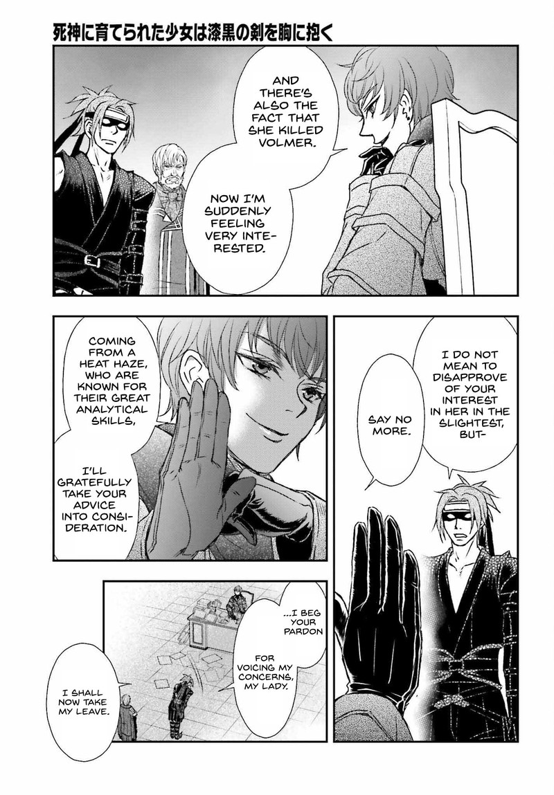 Shinigami Ni Sodaterareta Shoujo Wa Shikkoku No Tsurugi Wo Mune Ni Idaku 31 5