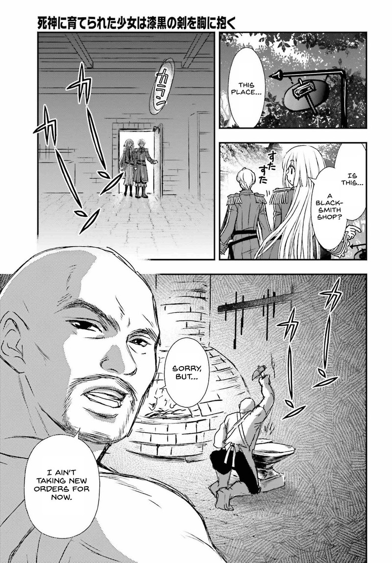 Shinigami Ni Sodaterareta Shoujo Wa Shikkoku No Tsurugi Wo Mune Ni Idaku 32 17