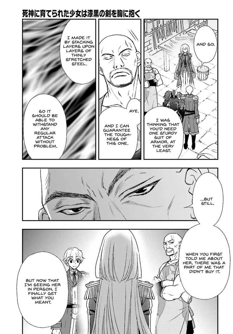 Shinigami Ni Sodaterareta Shoujo Wa Shikkoku No Tsurugi Wo Mune Ni Idaku 33 3
