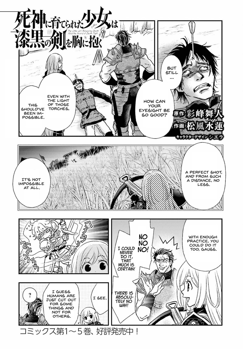 Shinigami Ni Sodaterareta Shoujo Wa Shikkoku No Tsurugi Wo Mune Ni Idaku 33e 1