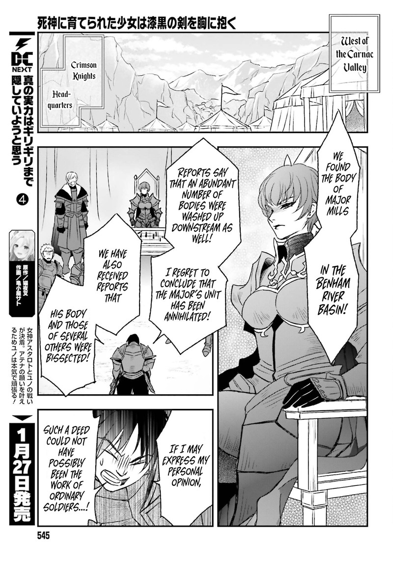 Shinigami Ni Sodaterareta Shoujo Wa Shikkoku No Tsurugi Wo Mune Ni Idaku 35 13