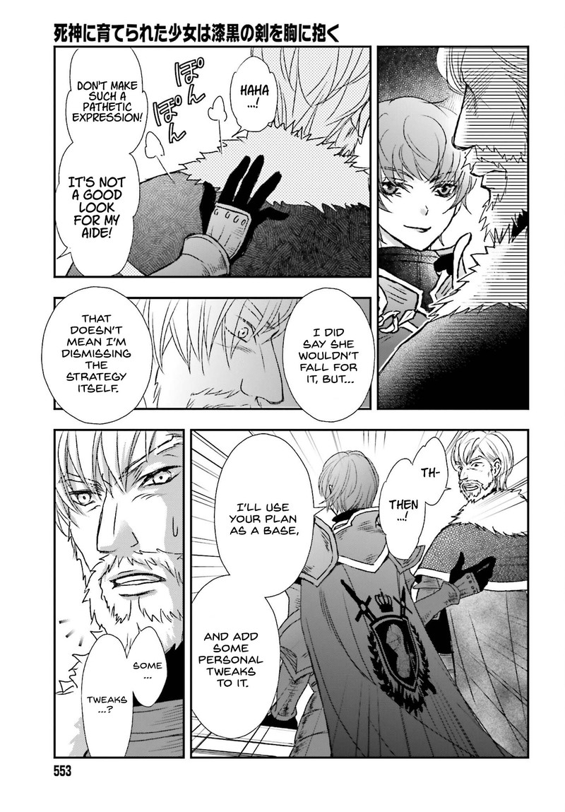 Shinigami Ni Sodaterareta Shoujo Wa Shikkoku No Tsurugi Wo Mune Ni Idaku 35 21
