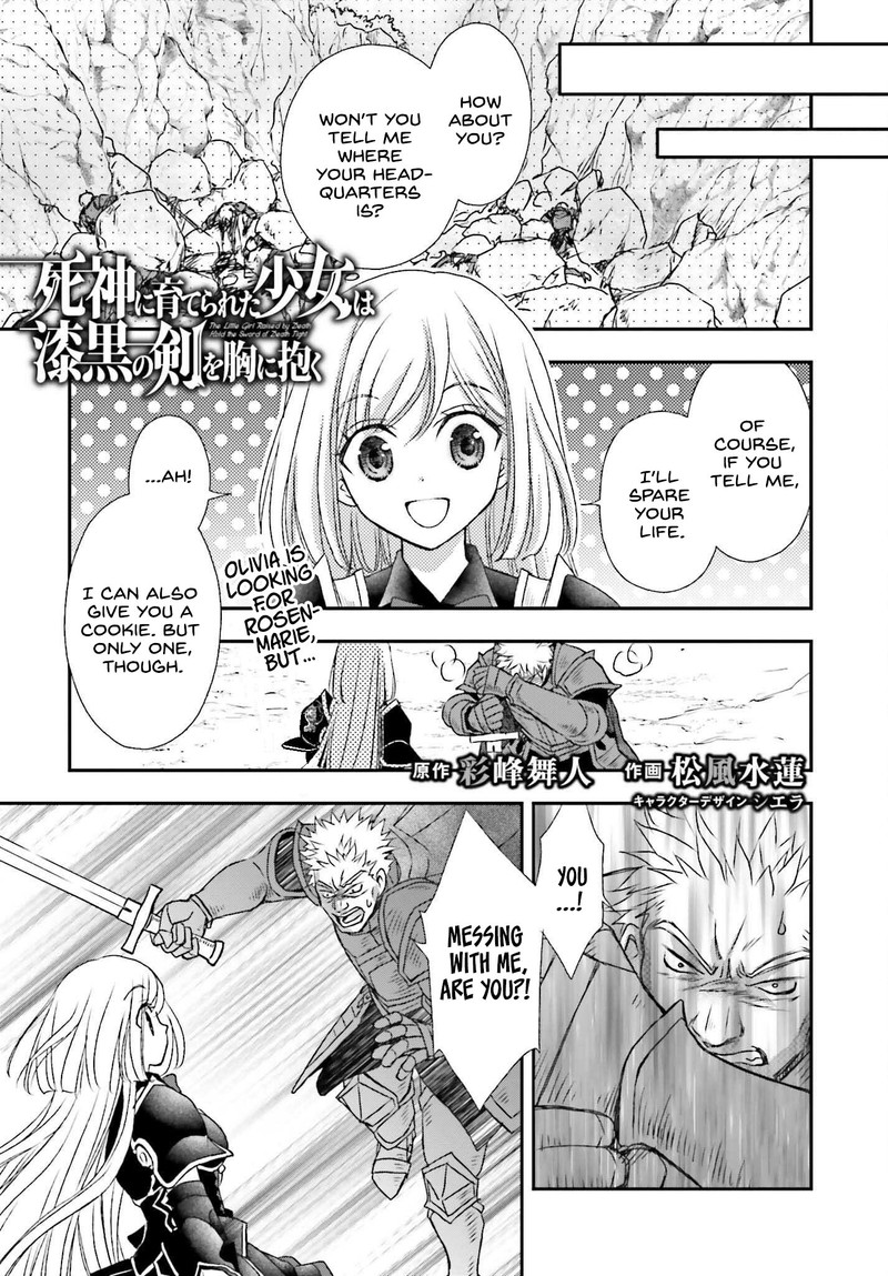 Shinigami Ni Sodaterareta Shoujo Wa Shikkoku No Tsurugi Wo Mune Ni Idaku 35e 1