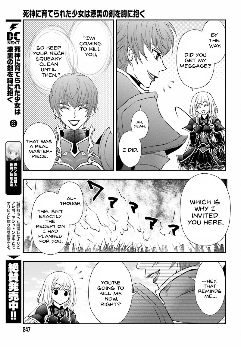 Shinigami Ni Sodaterareta Shoujo Wa Shikkoku No Tsurugi Wo Mune Ni Idaku 37 11