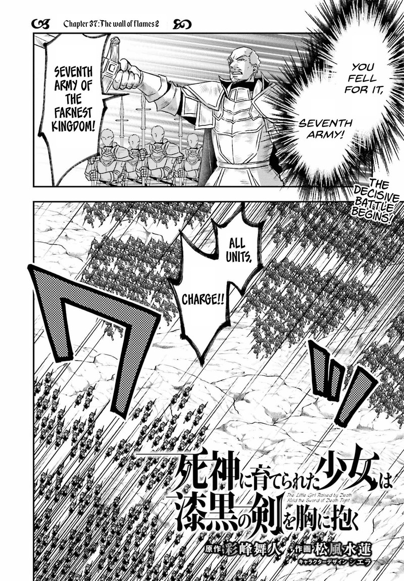 Shinigami Ni Sodaterareta Shoujo Wa Shikkoku No Tsurugi Wo Mune Ni Idaku 37 2