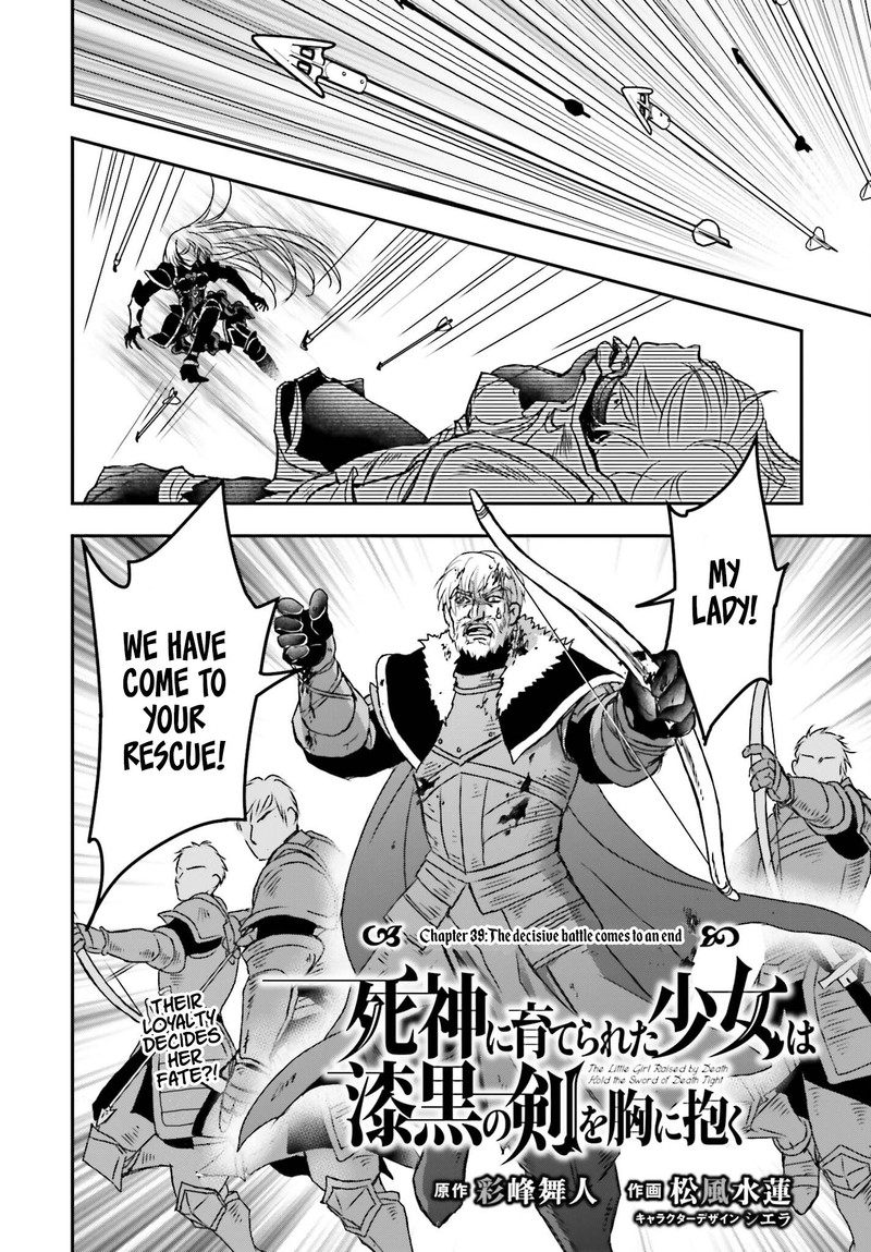 Shinigami Ni Sodaterareta Shoujo Wa Shikkoku No Tsurugi Wo Mune Ni Idaku 39 2