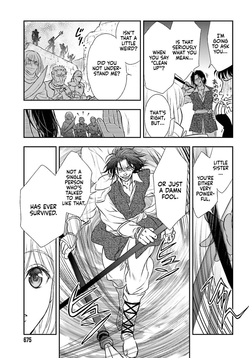 Shinigami Ni Sodaterareta Shoujo Wa Shikkoku No Tsurugi Wo Mune Ni Idaku 4 23