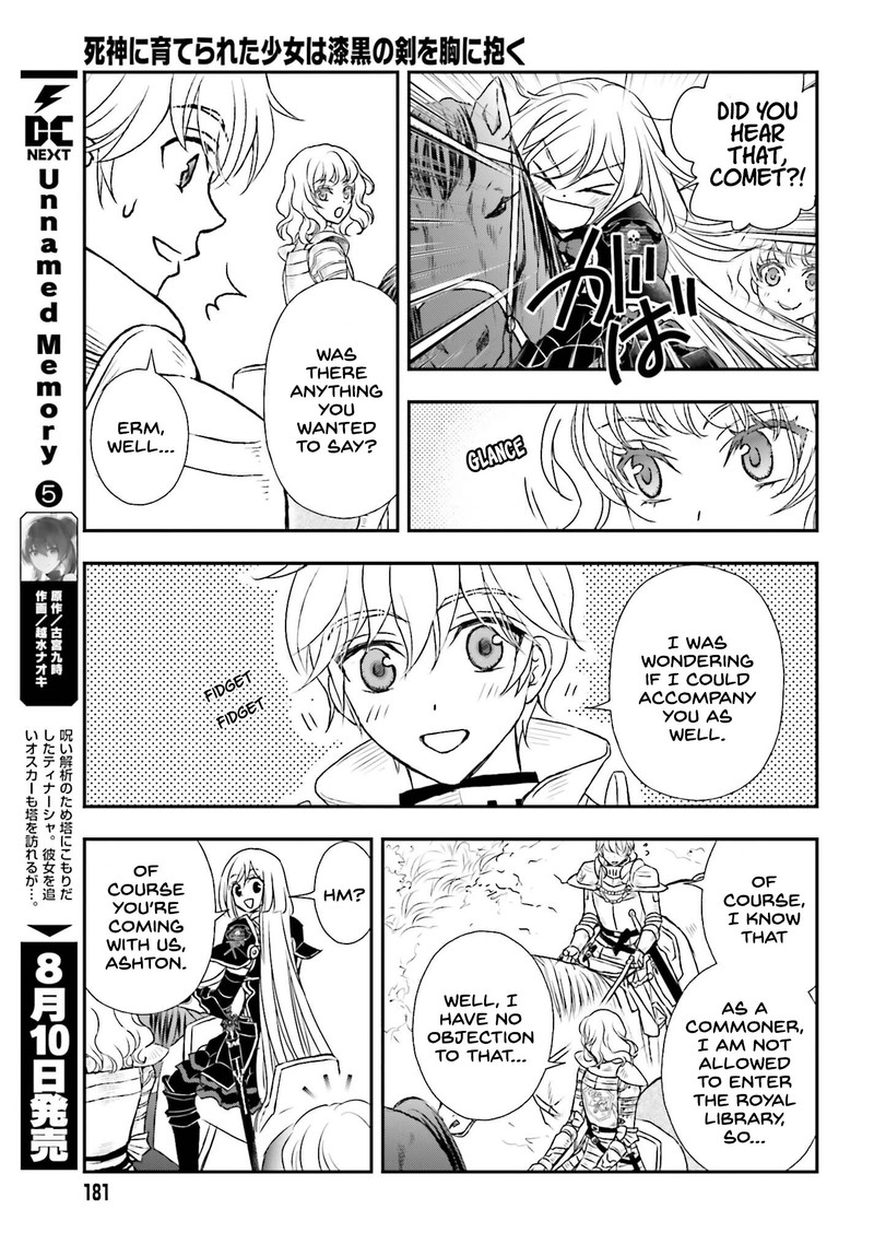 Shinigami Ni Sodaterareta Shoujo Wa Shikkoku No Tsurugi Wo Mune Ni Idaku 40 11