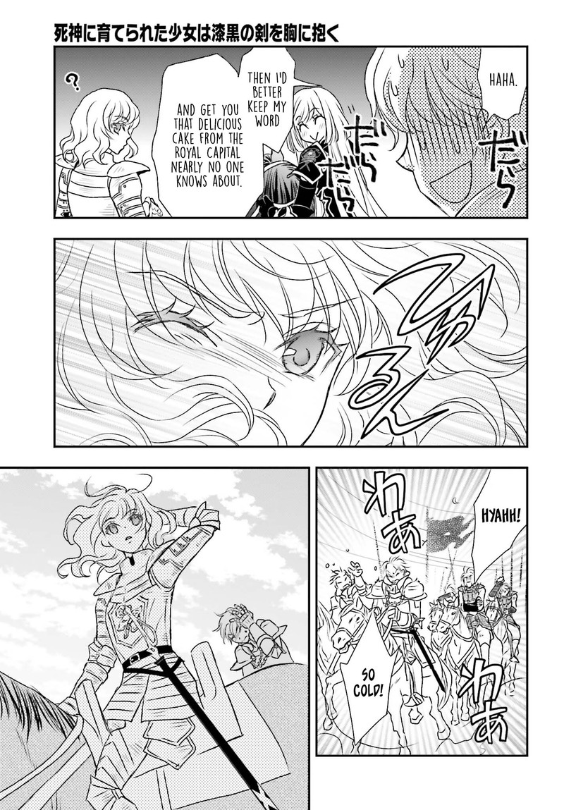 Shinigami Ni Sodaterareta Shoujo Wa Shikkoku No Tsurugi Wo Mune Ni Idaku 40 13