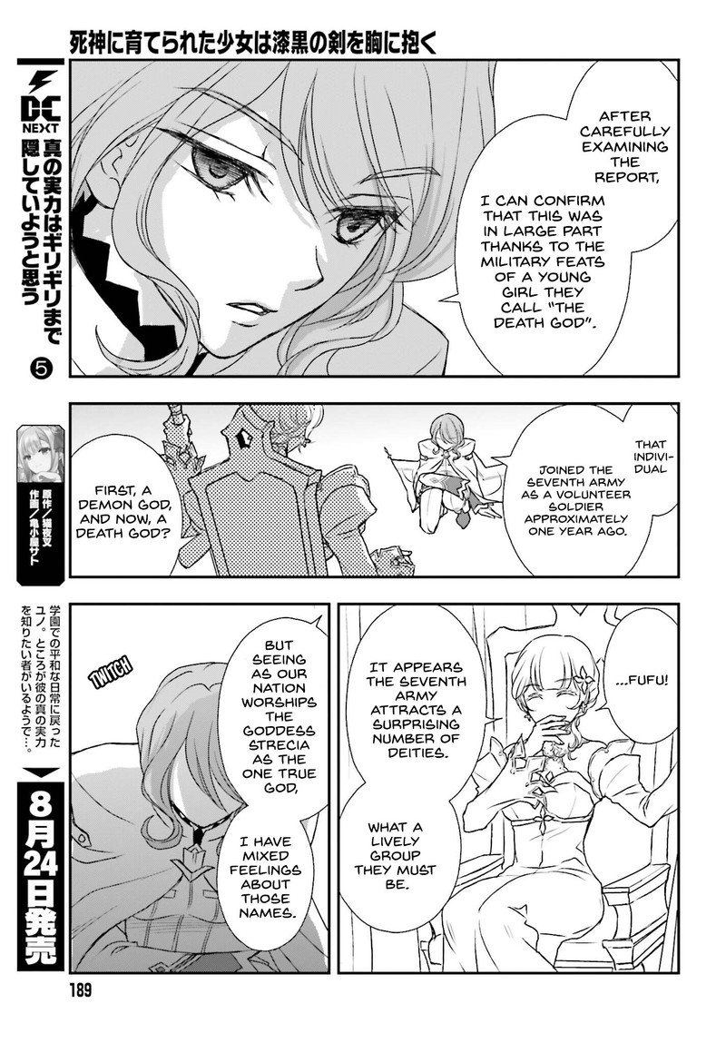 Shinigami Ni Sodaterareta Shoujo Wa Shikkoku No Tsurugi Wo Mune Ni Idaku 40 19