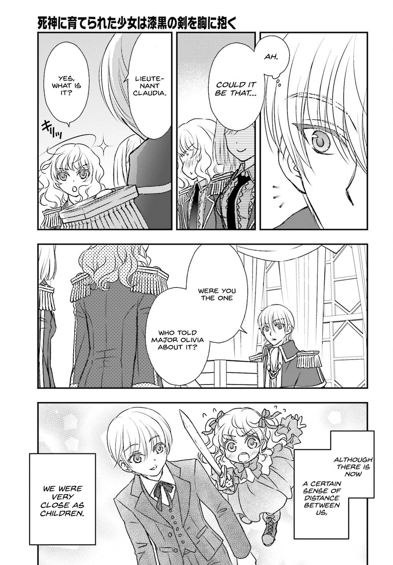 Shinigami Ni Sodaterareta Shoujo Wa Shikkoku No Tsurugi Wo Mune Ni Idaku 41 11