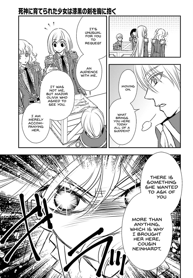 Shinigami Ni Sodaterareta Shoujo Wa Shikkoku No Tsurugi Wo Mune Ni Idaku 41 13