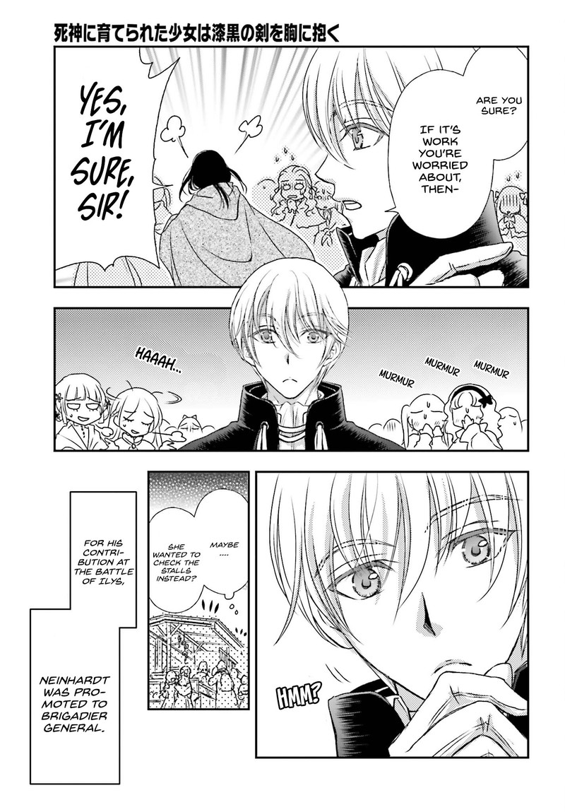 Shinigami Ni Sodaterareta Shoujo Wa Shikkoku No Tsurugi Wo Mune Ni Idaku 41 5